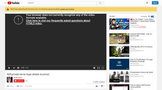 
                            3. flyff private server login details incorrect - YouTube