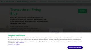 
                            12. Flying Blue Miles sparen en uitgeven bij Transavia