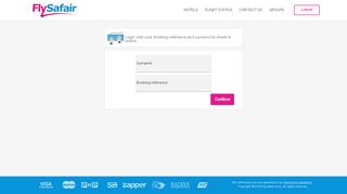 
                            1. FlySafair | Quick and Easy Online Check-In