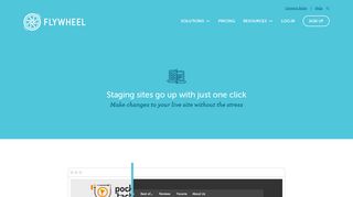 
                            4. Flywheel | Staging Sites