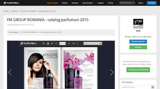 
                            11. FM GROUP ROMANIA - catalog parfumuri 2015 Pages 51 - 88 - Text ...