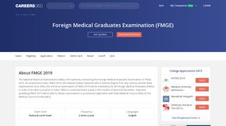 
                            7. FMGE 2019 Exam (June Session): Eligibility, Registration, Pattern