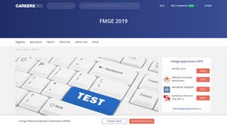 
                            6. FMGE 2019 (June session) - Dates, Application Form, Eligibility, Cutoff