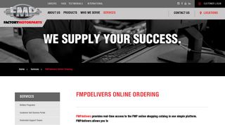 
                            3. FMP Delivers | Shop OE Quality Parts & Products ... - Factory Motor Parts