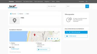 
                            7. FMS in Zug - Adresse & Öffnungszeiten auf local.ch einsehen