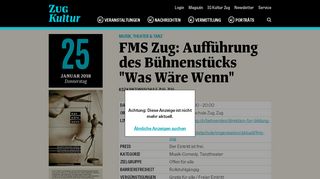 
                            10. FMS Zug: Aufführung des Bühnenstücks 