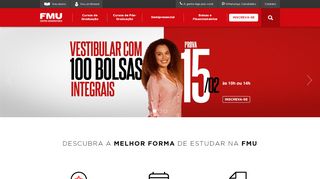 
                            1. FMU: Inscreva-se com a nota do ENEM