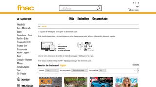 
                            10. Fnac-abo magazines en Suisse - digital