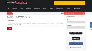
                            11. FNAC Portugal - Portal da Literatura - O Portal da Literatura em ...