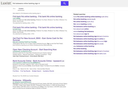 
                            9. fnb botswana online banking sign in - Luxist - Content Results