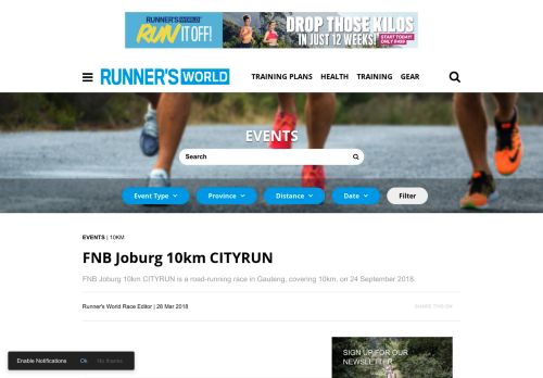 
                            12. FNB Joburg 10km CITYRUN - Runner's World