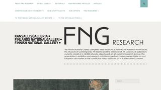 
                            6. FNG Research – FNG Research is the online magazine of the Finnish ...