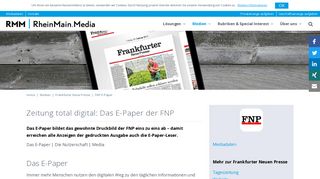 
                            9. FNP E-Paper - RheinMainMedia