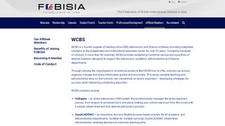 
                            12. FOBISIA: WCBS International