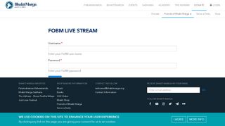 
                            5. FoBM Live Stream | Bhakti Marga