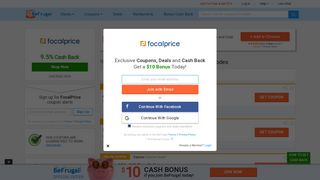 
                            10. FocalPrice Cashback, Coupons & Deals - Highest Rate ...