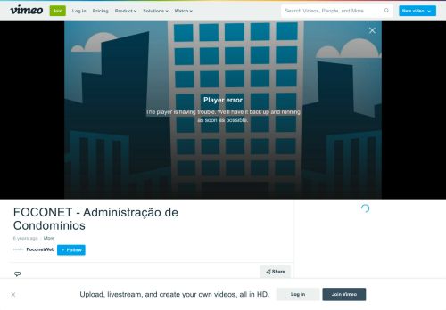 
                            13. FOCONET - Administração de Condomínios on Vimeo