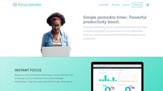
                            11. focus booster | pomodoro app and time tracker for online and web
