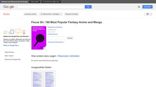 
                            9. Focus On: 100 Most Popular Fantasy Anime and Manga