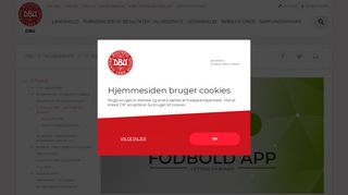 
                            5. Fodbold app'en - DBU