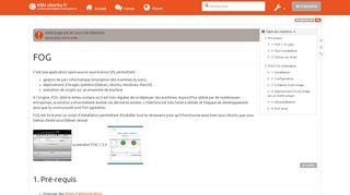 
                            6. fog [Wiki ubuntu-fr] - Doc Ubuntu