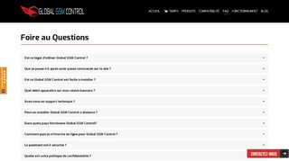 
                            4. Foire aux Questions - Global GSM Control
