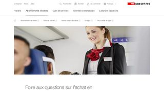 
                            7. Foire aux questions sur l'achat en ligne de billets CFF - SBB