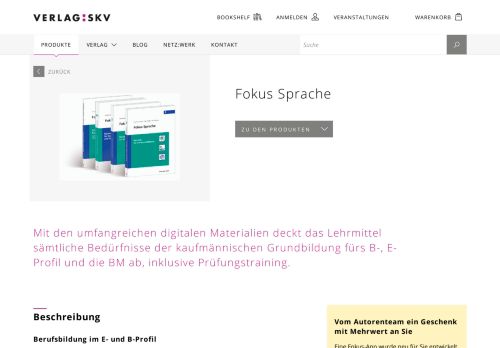 
                            8. Fokus Sprache - Verlag SKV