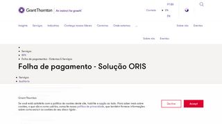 
                            7. Folha de pagamentos - Sistemas & Serviços - Grant Thornton