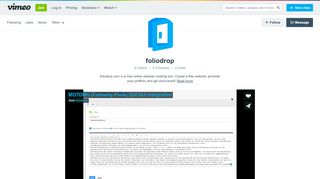 
                            5. foliodrop on Vimeo