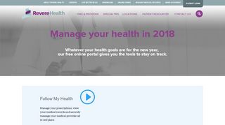 
                            10. Follow My Health - Create An Account Today | Revere Health