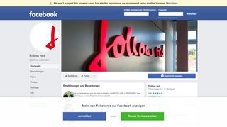 
                            9. Follow red - Startseite | Facebook