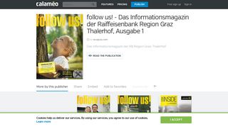 
                            11. follow us! - Das Informationsmagazin der Raiffeisenbank Region Graz ...