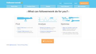 
                            13. Followerwonk: Tools for Twitter Analytics, Bio Search and More