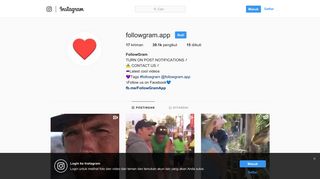 
                            6. FollowGram (@followgram.app) • Foto dan video Instagram