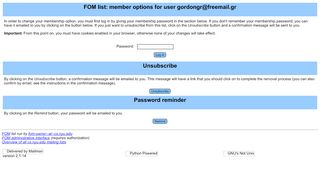 
                            12. FOM list: member options for user gordongr@freemail.gr