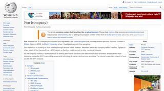 
                            13. Fon (company) - Wikipedia