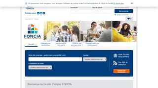 
                            11. FONCIA - Site d'offres d'emploi