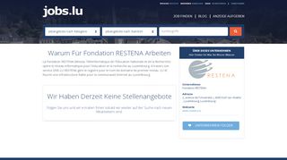 
                            6. Fondation RESTENA Berufe Fondation RESTENA - jobs.lu ...