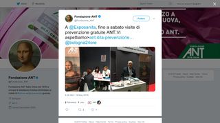 
                            8. Fondazione ANT on Twitter: 
