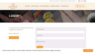 
                            8. Fondazione Lene Thun - Login