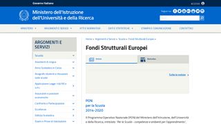 
                            4. Fondi Strutturali Europei - Miur