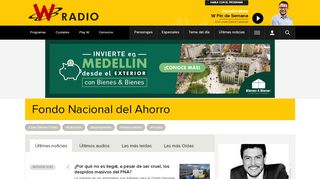 
                            13. Fondo Nacional del Ahorro | W Radio Colombia