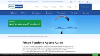 
                            9. Fondo Pensione Aperto Aureo / Assicurazioni e Previdenza / BCC ...