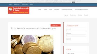 
                            13. Fondo Sanimoda: versamento del contributo anticipato