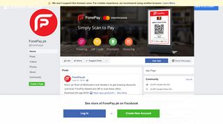 
                            9. FonePay.pk - Home | Facebook - Business Manager