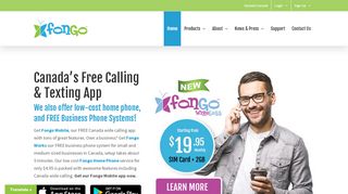 
                            2. Fongo is a free calling and texting app.