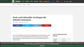 
                            7. Fonic und Callmobile: So hängen die Anbieter zusammen – GIGA