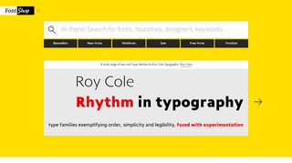 
                            6. FontShop | The world's best fonts for print, screen and web