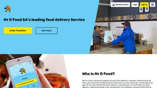 
                            7. Food Delivery | Order online | Mr D Food